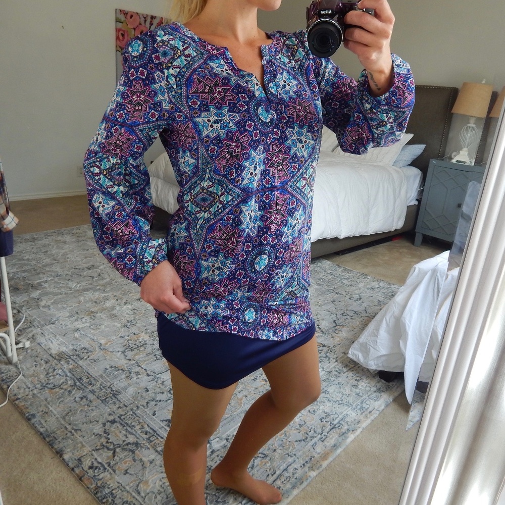 Pink Owl Long-Sleeve Dress - Picture 6 of 7